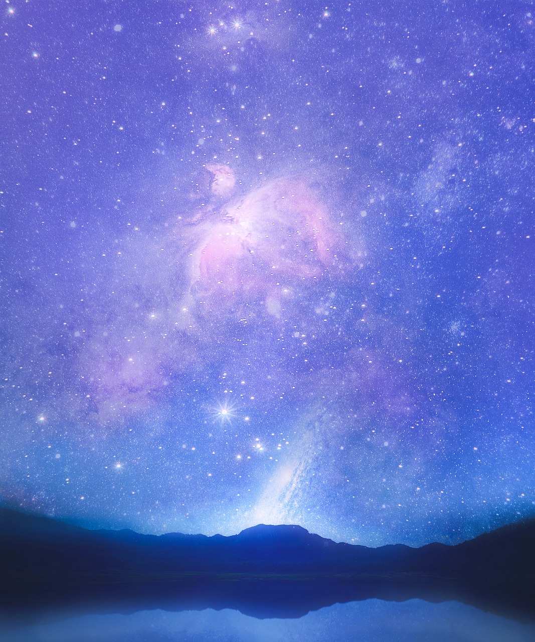 하늘의 별자리 이미지