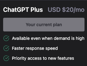 chatGPT 유료결제 장점