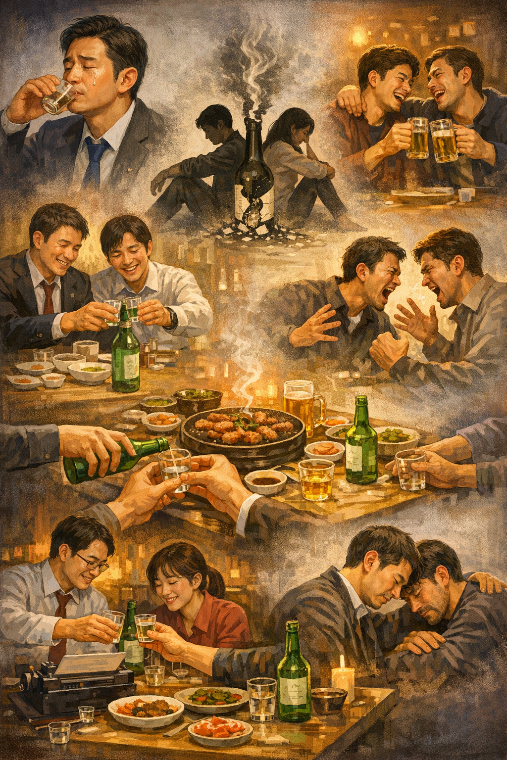 감정표현 수단으로서의 술