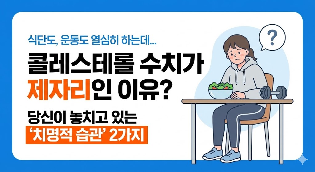 콜레스테롤 낮추는 방법