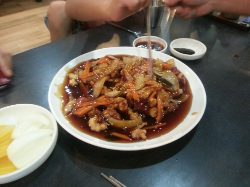 찹쌀탕수육