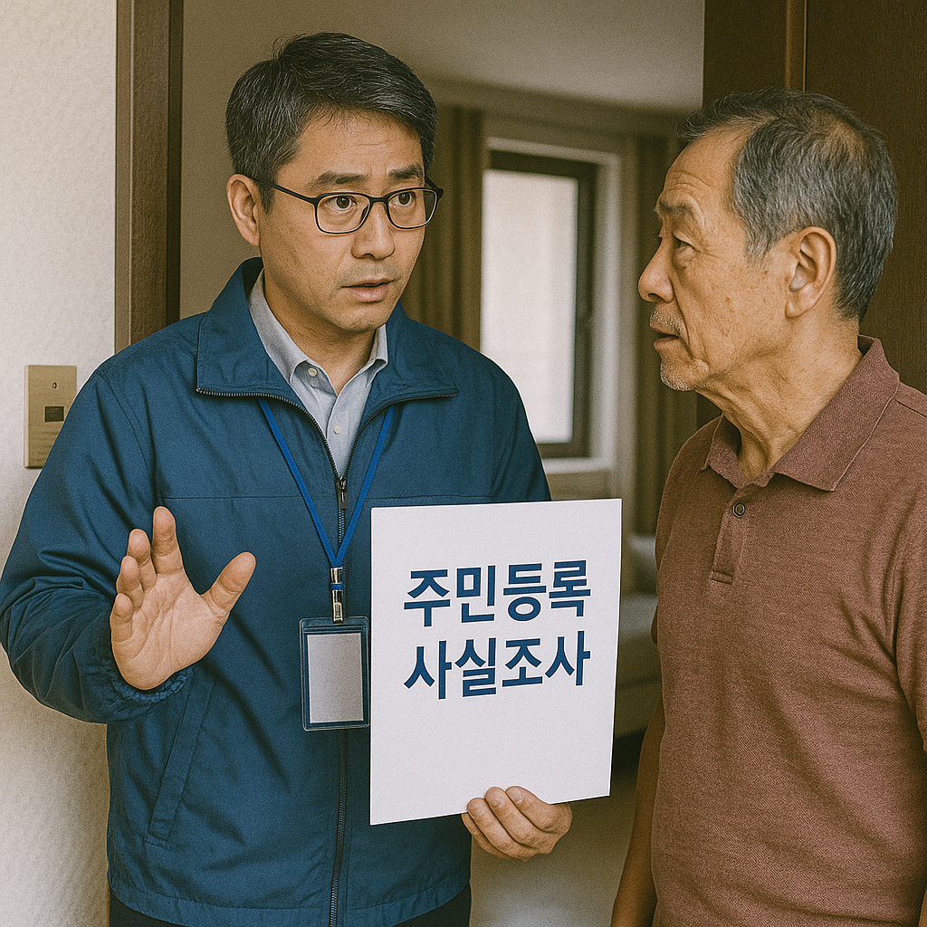 2025 주민등록 사실조사 비대면 참여 방법과 주의사항 총정리