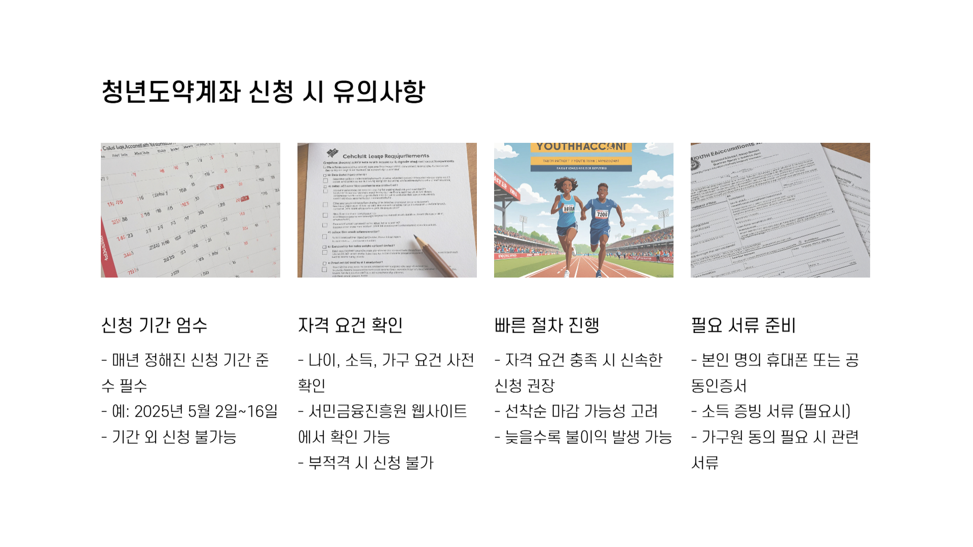 청년도약계좌 가입 조건