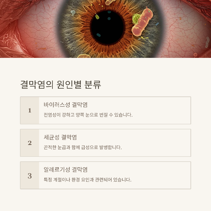 결막염 증상 자가 진단 스스로 진단하는 법