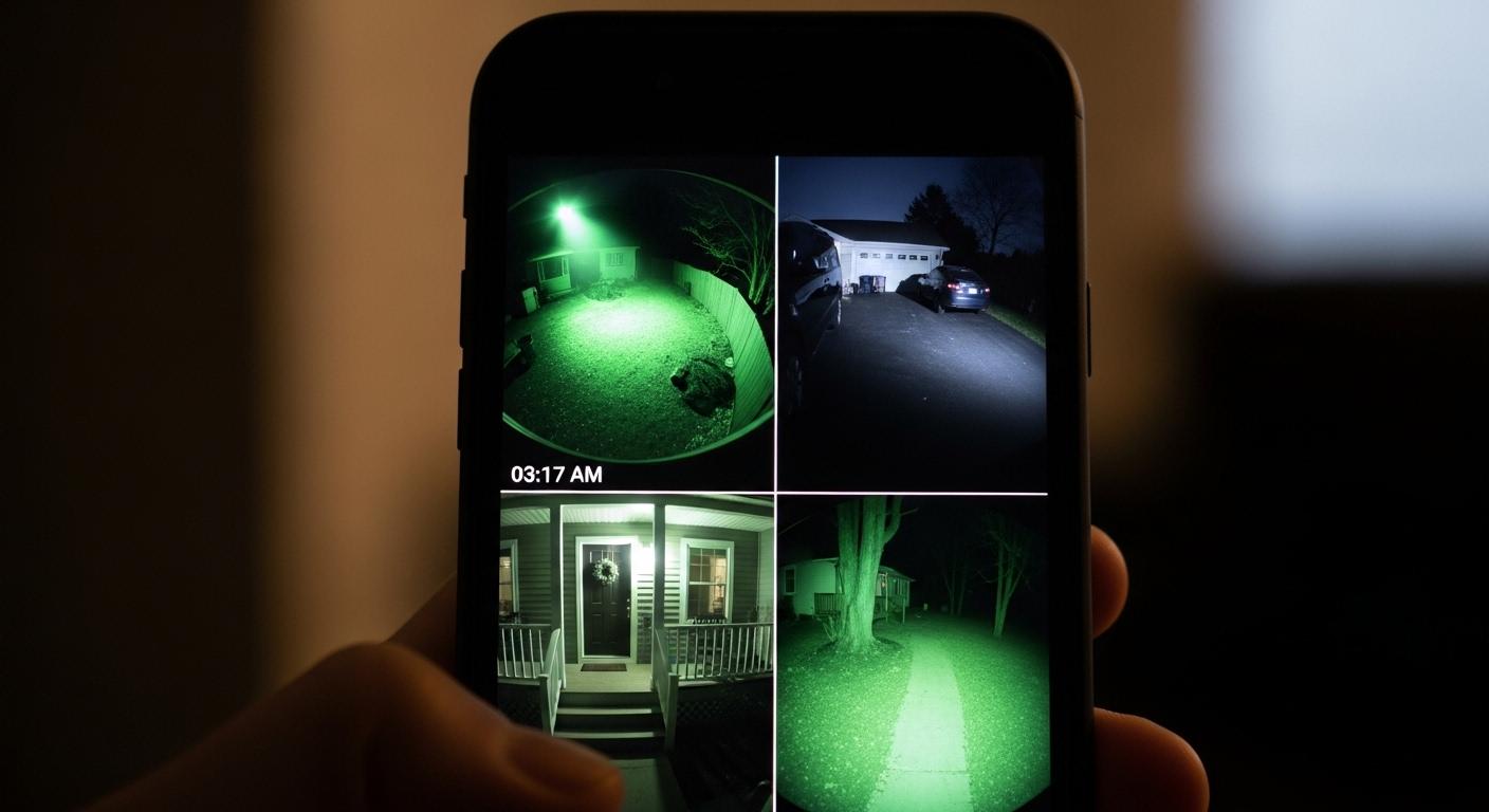 야간 확인 cctv 1달 사용 후기