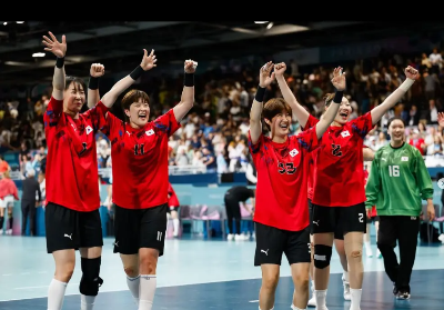 여자 핸드볼 경기