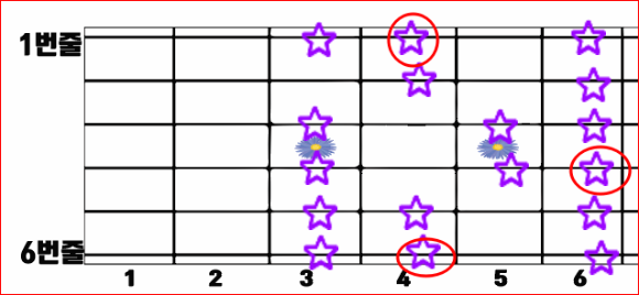 시도레 모양 스케일임