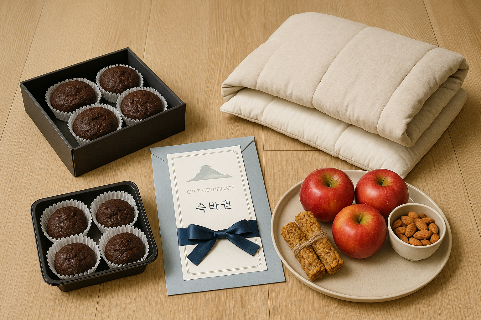 경험형 선물, 프리미엄 침구, 웰니스 간식 등 최신 추석 선물 트렌드 이미지
