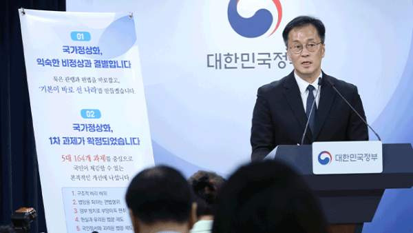 정부 국가정상화 프로젝트 1차 164개 과제 축구협회 혁신 스쿨존 속도 제한 유가 및 민생 대책 총정리