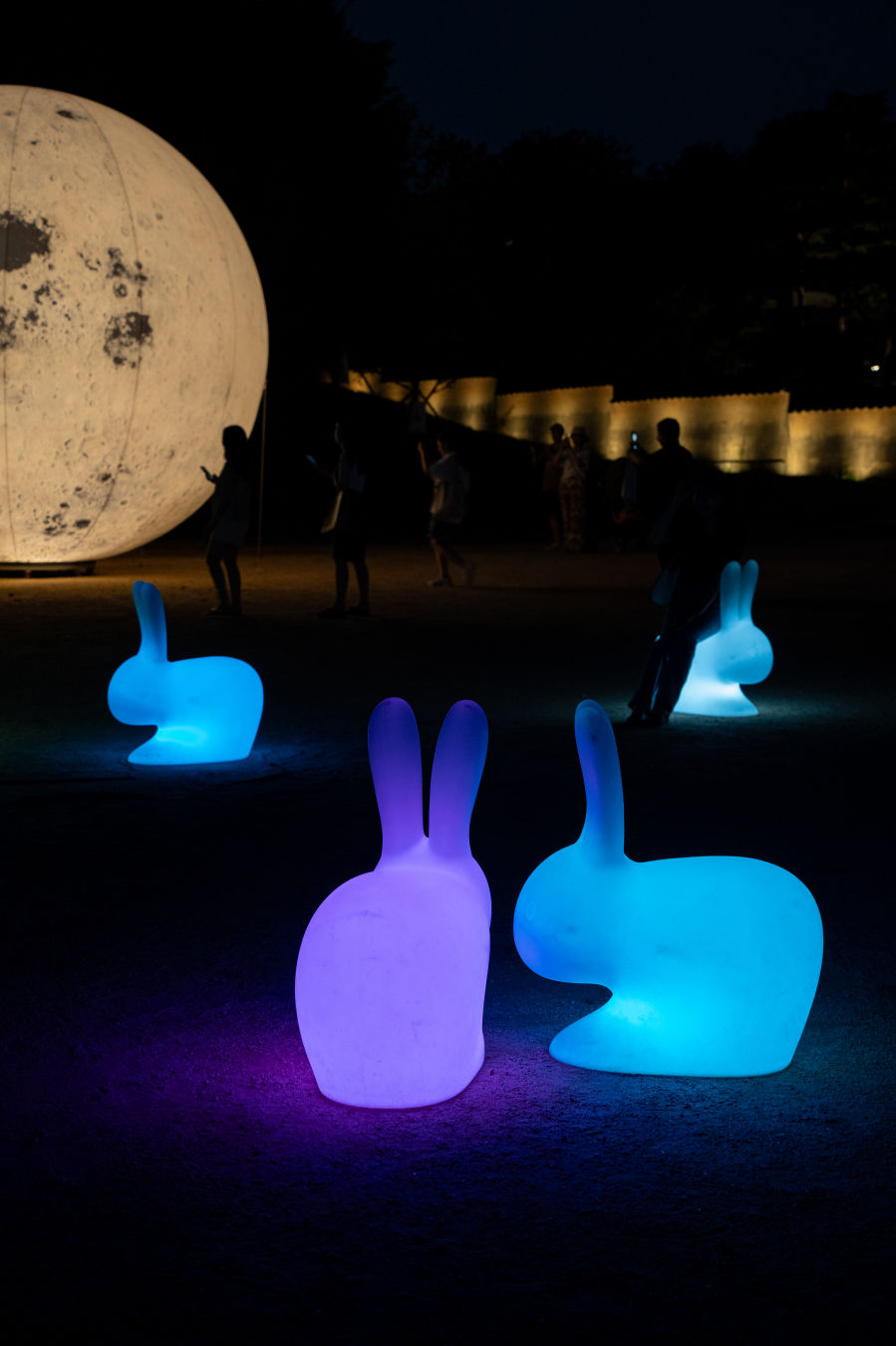 수원 화성행궁 보름달 포토존