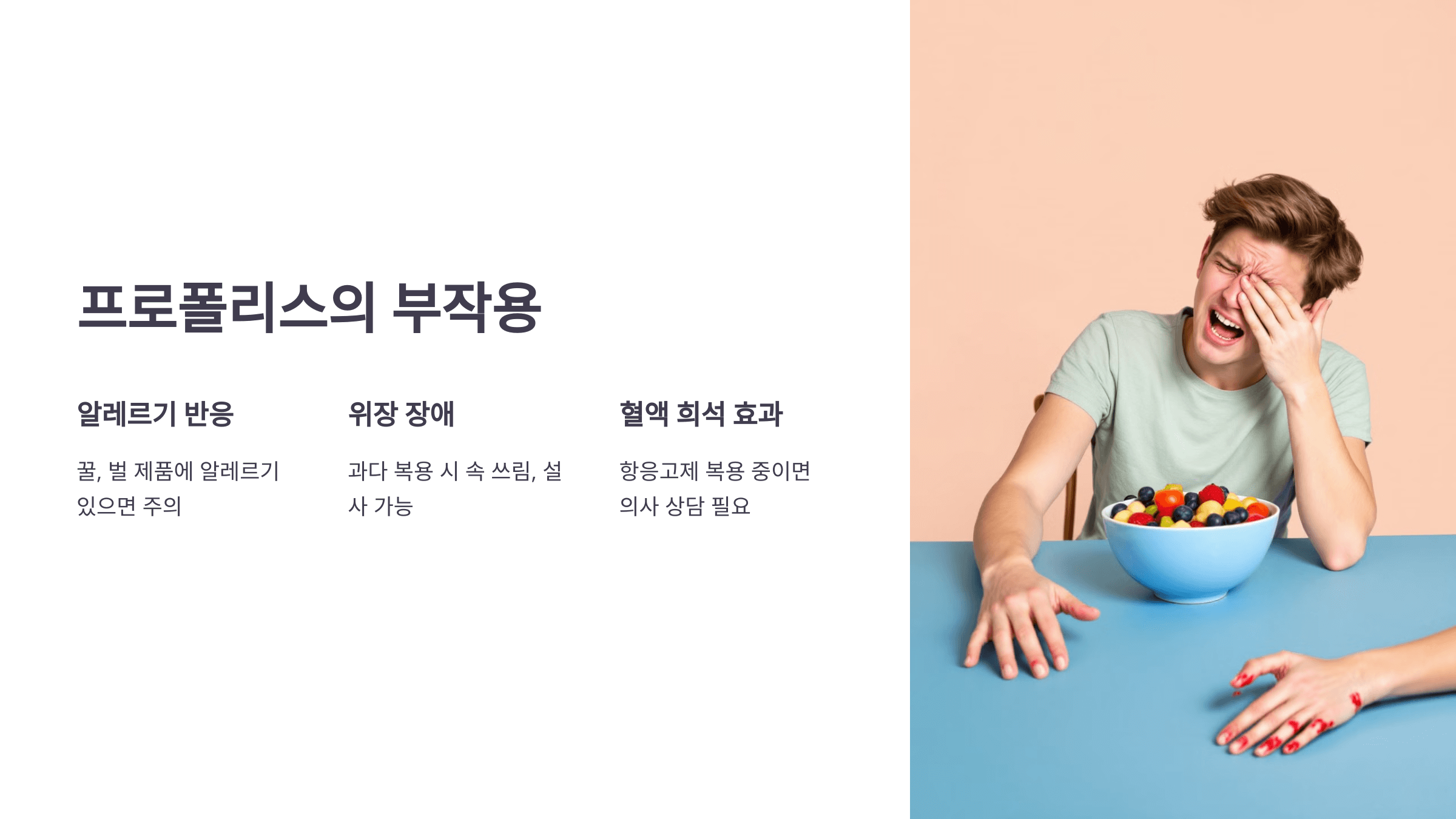 프로폴리스 사진입니다.