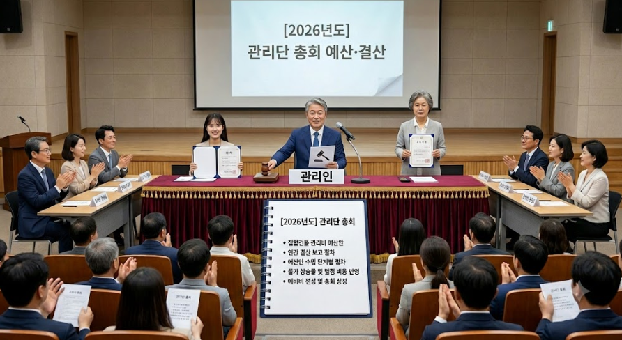 관리단총회 예산/결산 승인