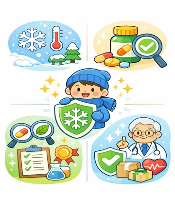 겨울철 면역력 높이는 영양제 선택 기준10