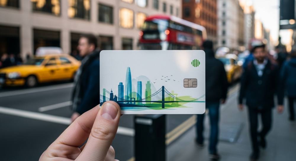 교통카드 사용하는 사진