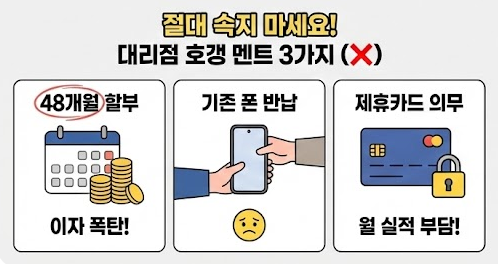 휴대폰 대리점 사기