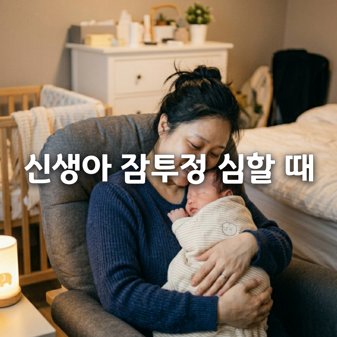 신생아 잠 못 자는 이유 총정리 ✔ 재우는 방법까지 한 번에