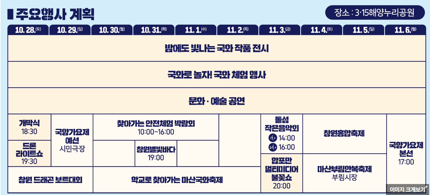 2023마산국화축제