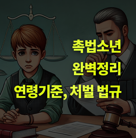 촉법소년이란? 연령 기준, 법적 처벌과 법규, 개정법 알아보기.