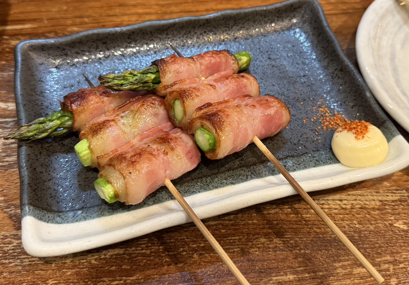 베이컨 아스파라거스 꼬치