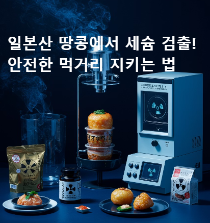 일본산-땅콩에서세슘검출안전한 먹거리 지키는 법