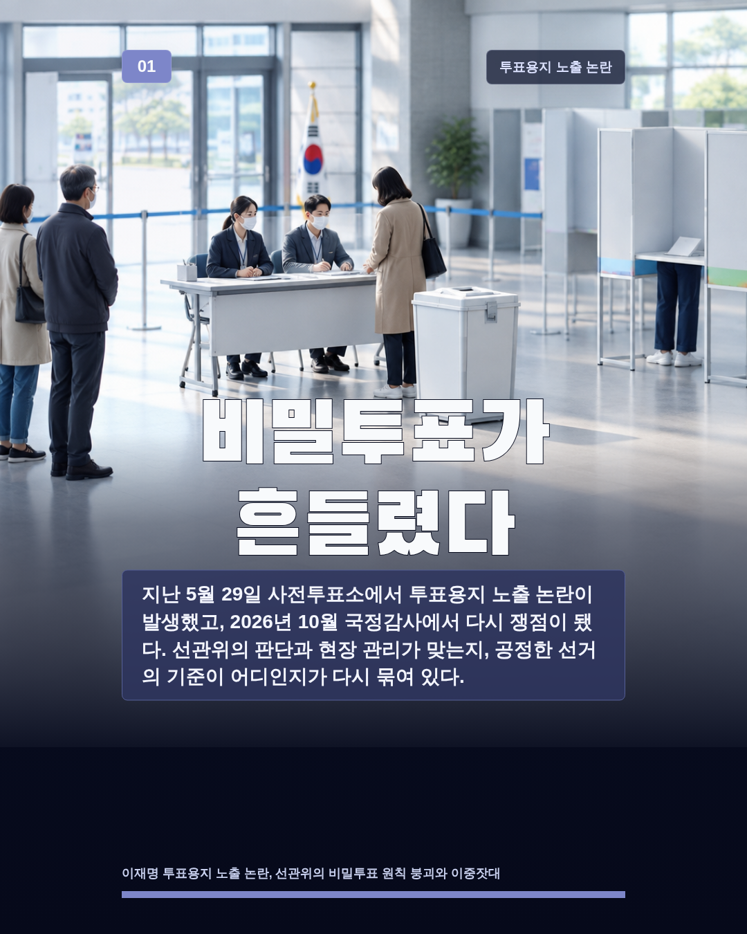비밀투표가 흔들렸다