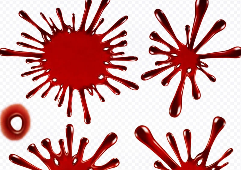 바닥에-떨어진-혈액