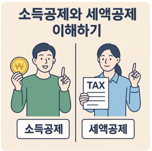 연말정산 - 소득공제, 세액공제 이해하기
