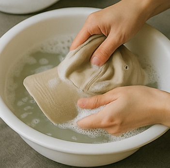 모자 세탁 방법 관련 사진