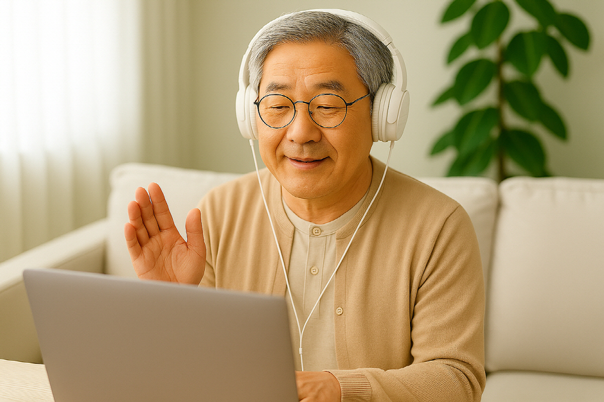 디지털 강의 수강한 실버세대