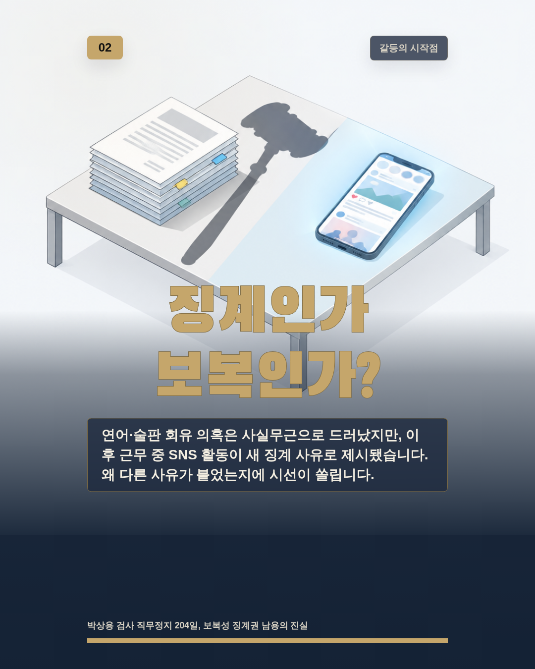 징계인가 보복인가?