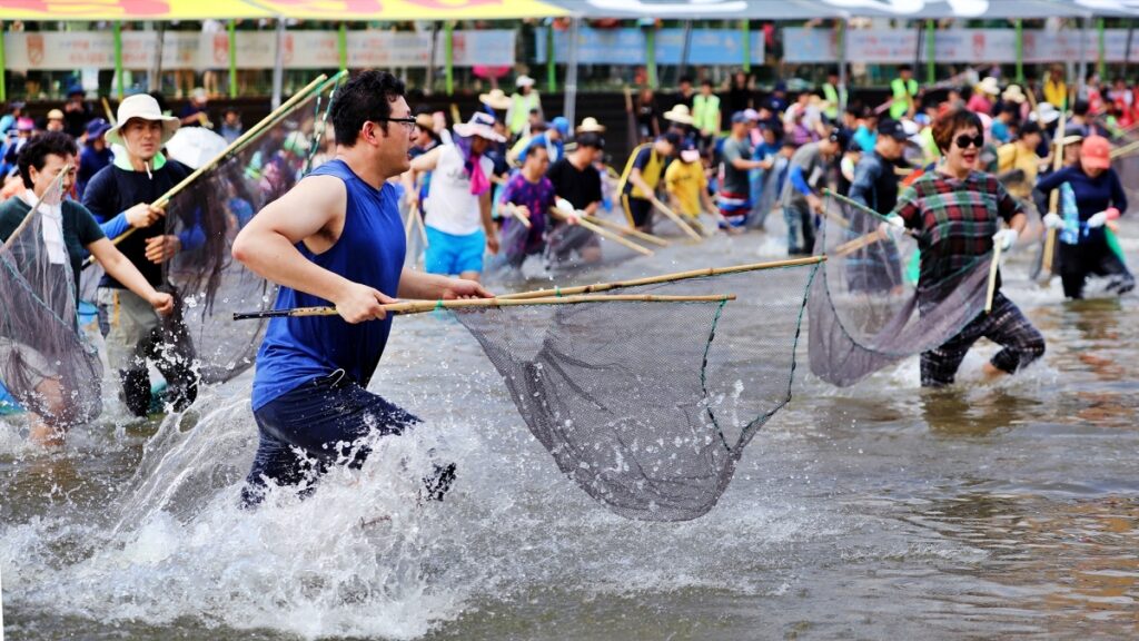 봉화은어축제 모습 사진자료