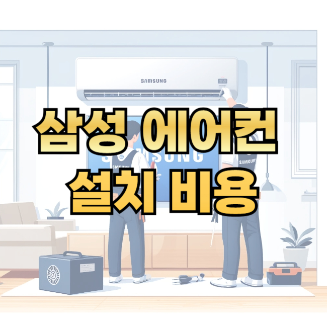 삼성 에어컨 설치비용