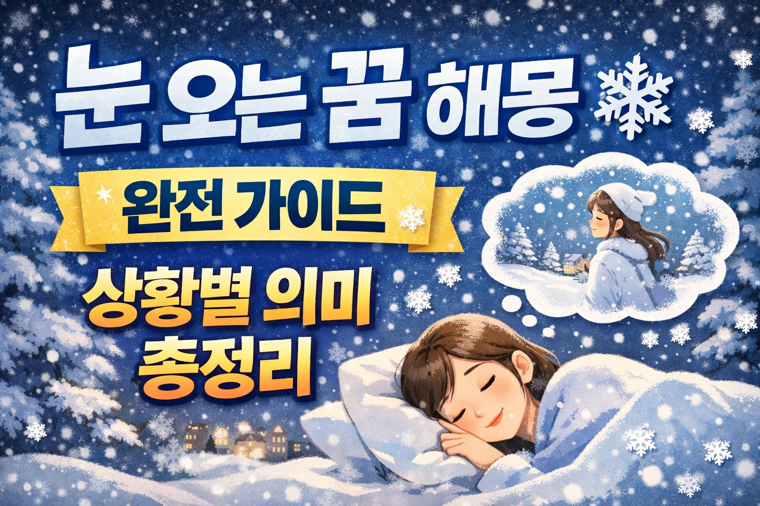 눈 오는 꿈
