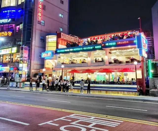 광안리 앞바다 루프탑 고기집 '태닝돈'