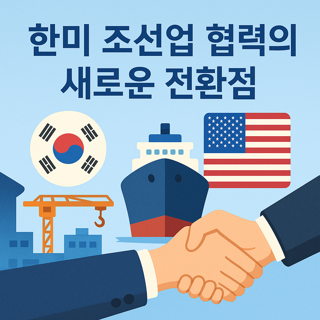 한미 조선업 새로운 전환점