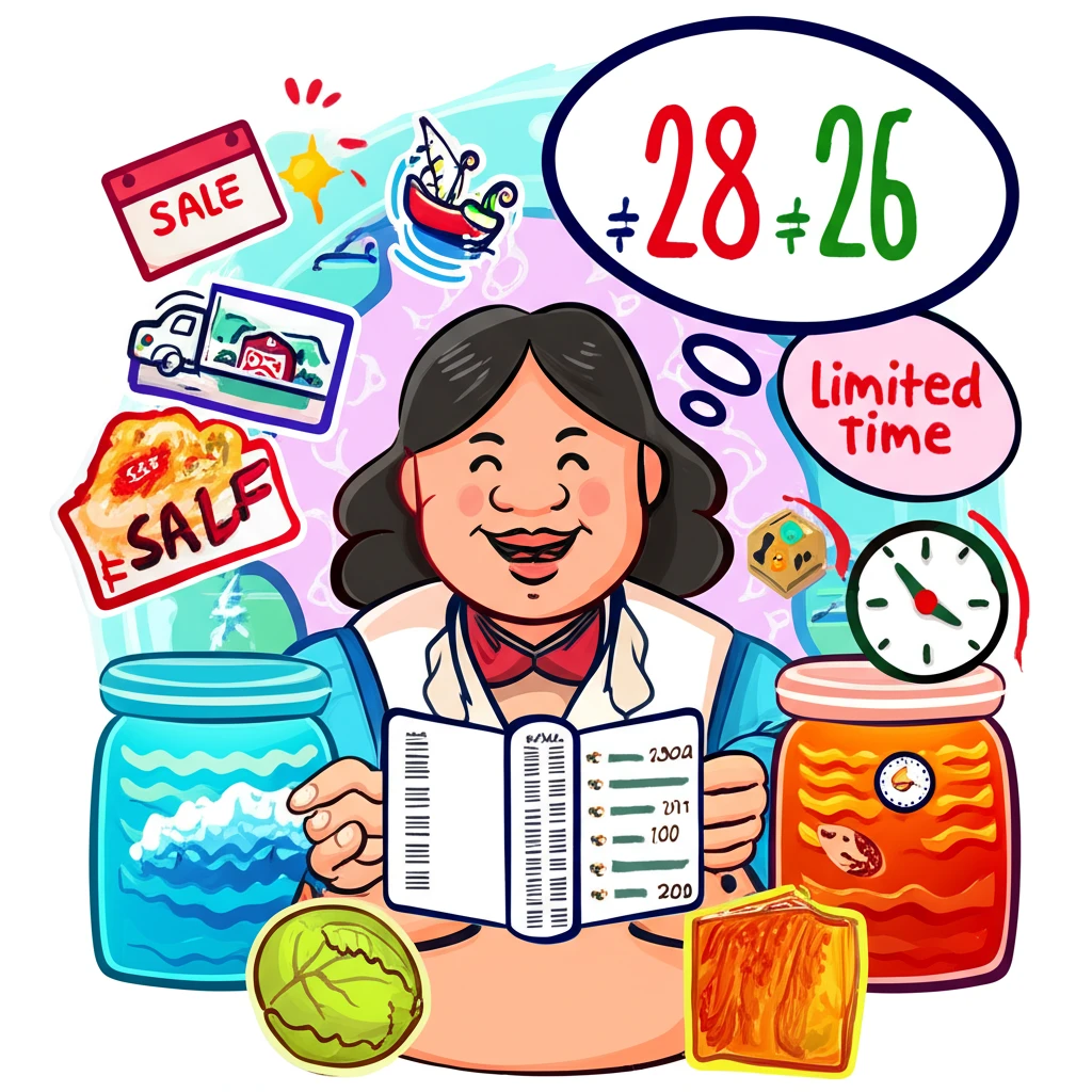 김장 양념 묶음 사전 예약 할인 최저..