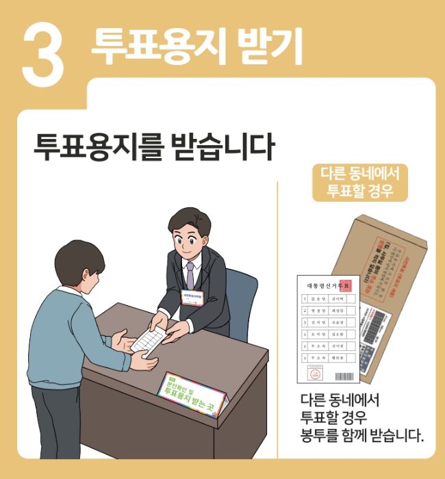 대통령선거-사전투표소