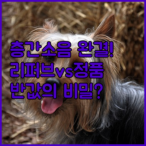 가성비 좋은 층간소음매트 추천 리퍼브..