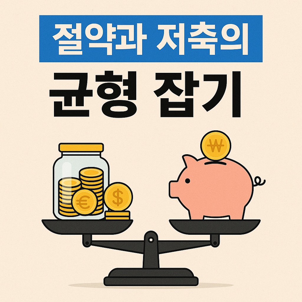절약과 저축의 균형 잡기