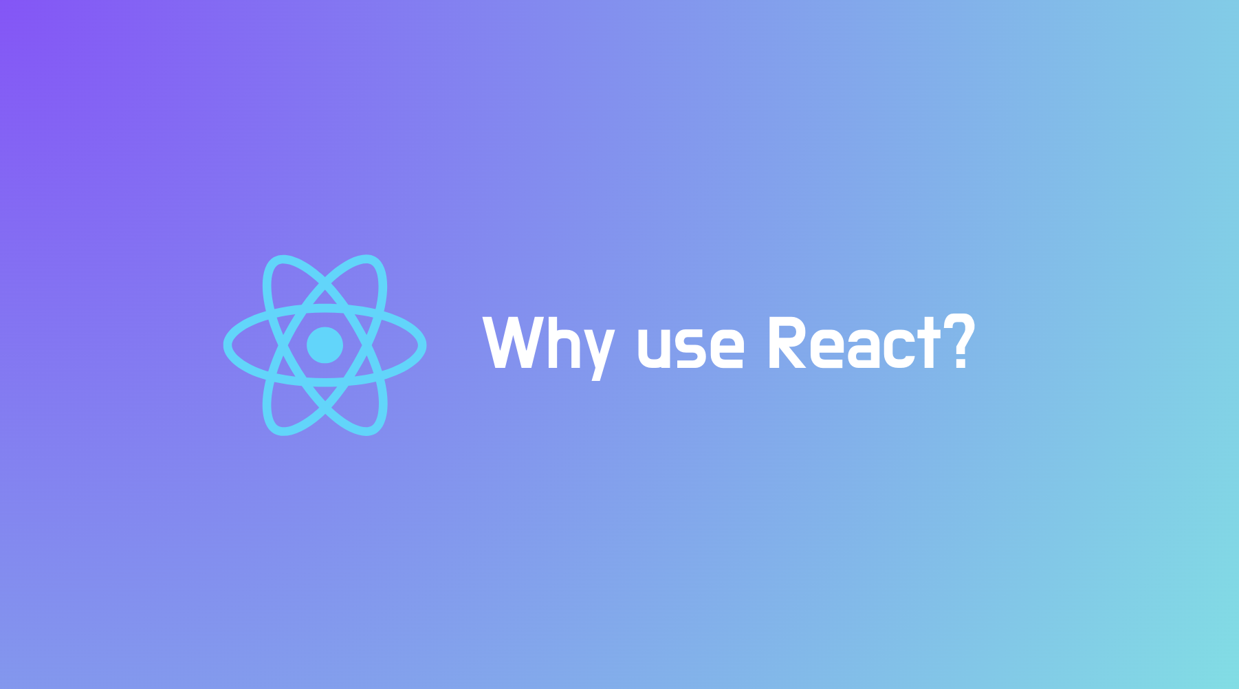 Virtual DOM 때문에 React를 사용할까?