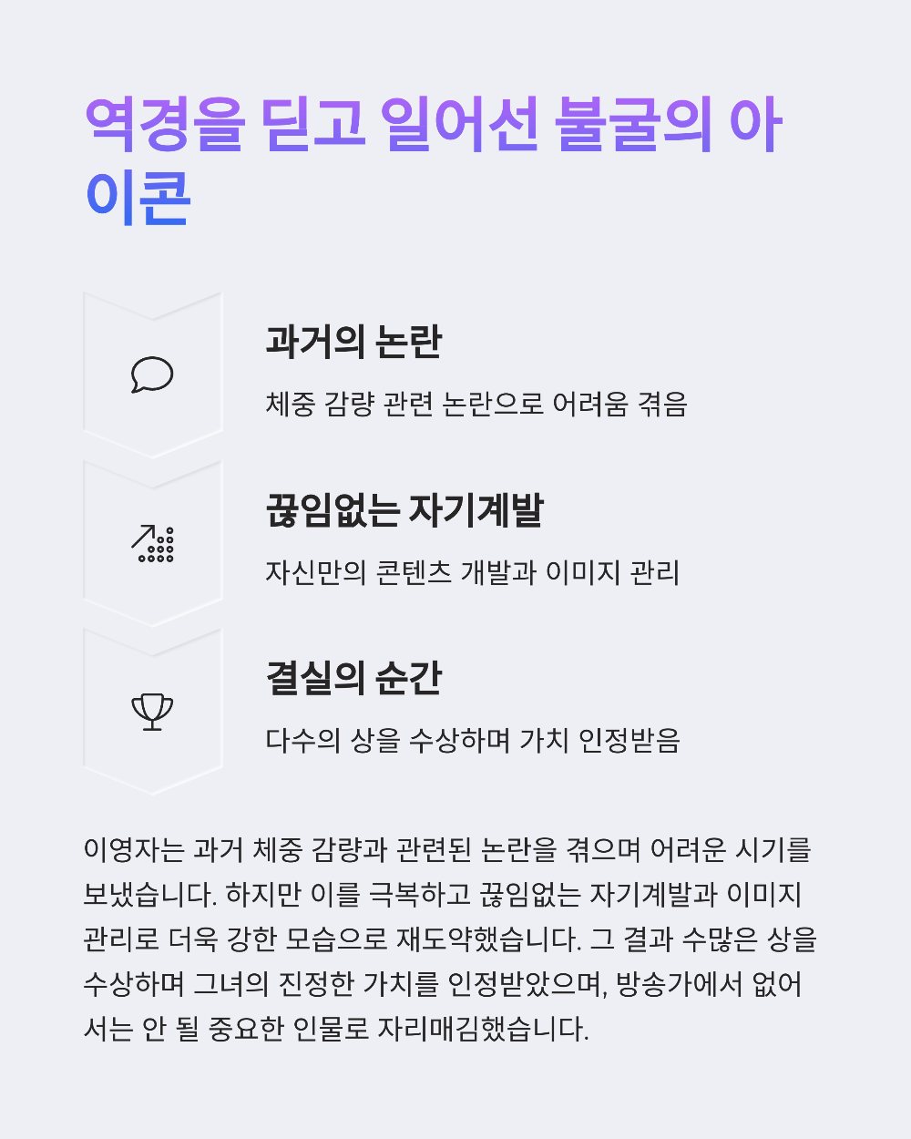 이영자 프로필 황동주와 러브라인, 진짜 이야기 들어보니…