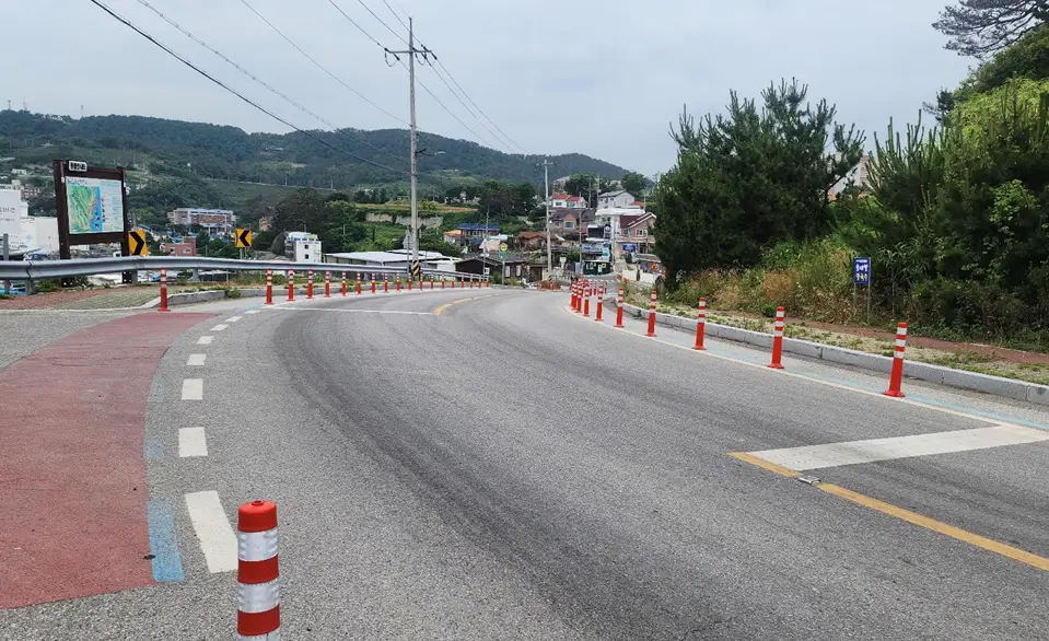 도로-안전봉-설치