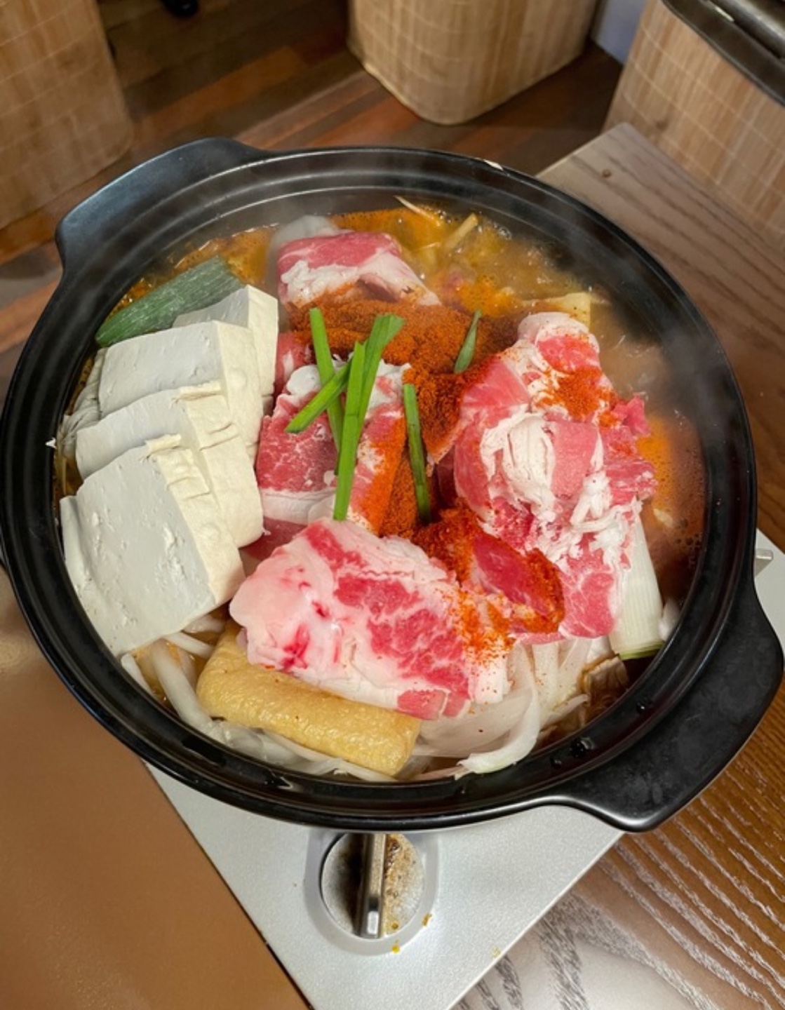 한우대창전골