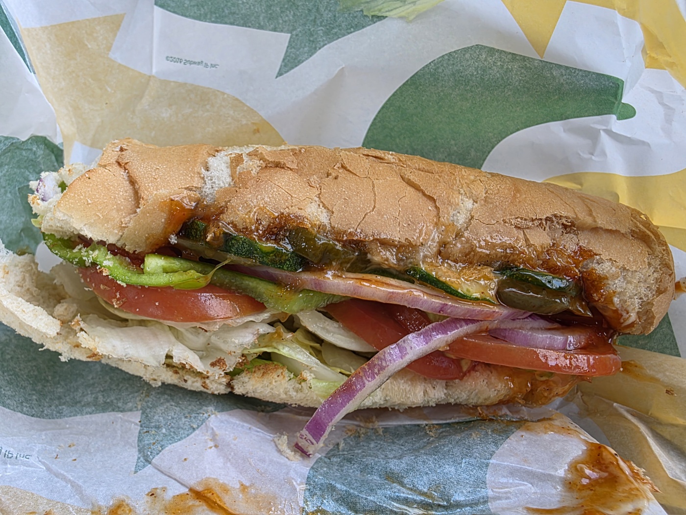 안창비프 샌드위치 단면