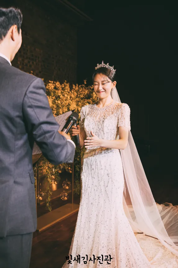 혼인서약서 낭독 신랑 시점