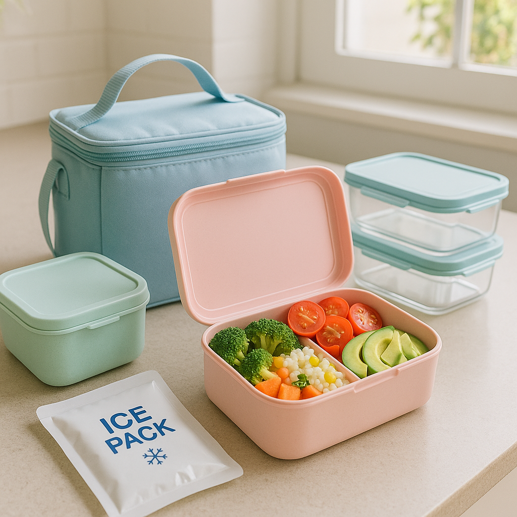 여름철 신선한 도시락