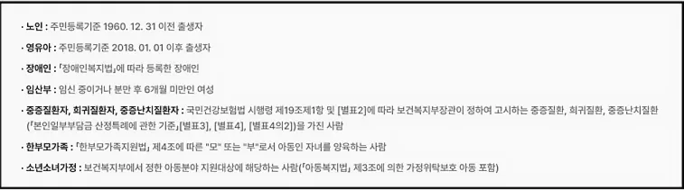 난방비 지원금 지원대상