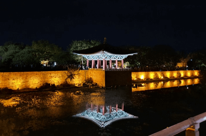 안압지-야간조명