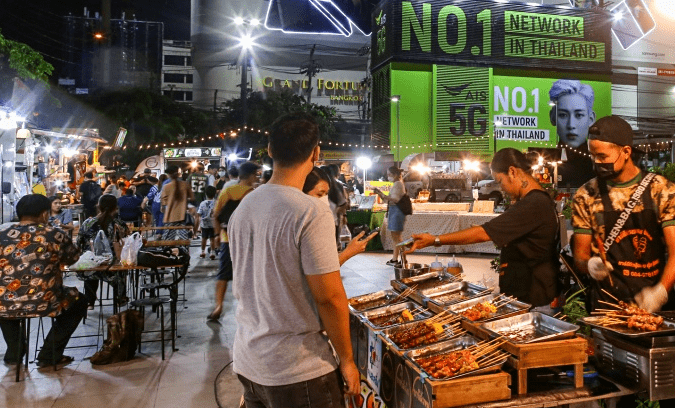 방콕 태국 꼭 가봐야할 음식점 쩟페어 야시장