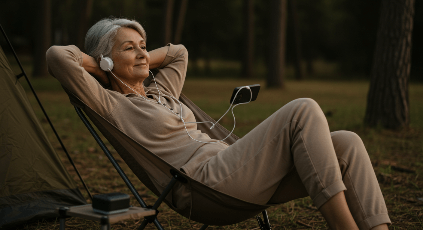 혼자 캠핑할 때 마음을 안정시키는 음악 플레이리스트
